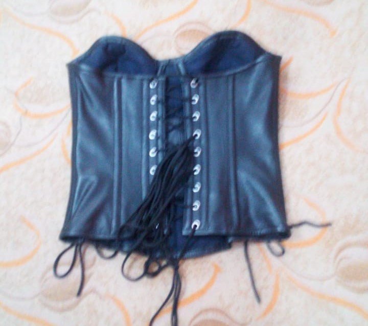 LEATHER WOMEN CORSET- 2 - Image 4