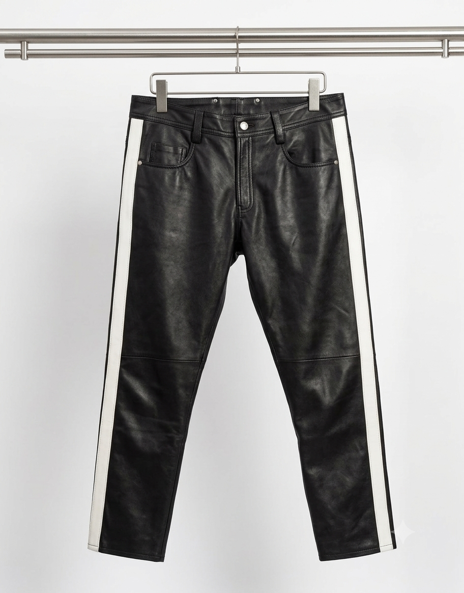 LEATHER PANT - 8