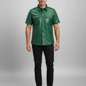 LEATHER POLICE-SHIRT # 13