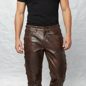 LEATHER LASSES PANT - 9