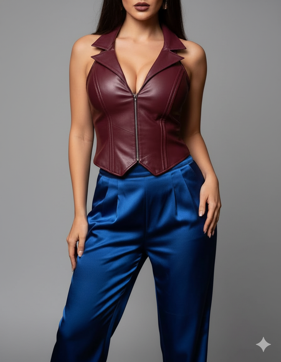 LEATHER WOMEN CORSET- 1