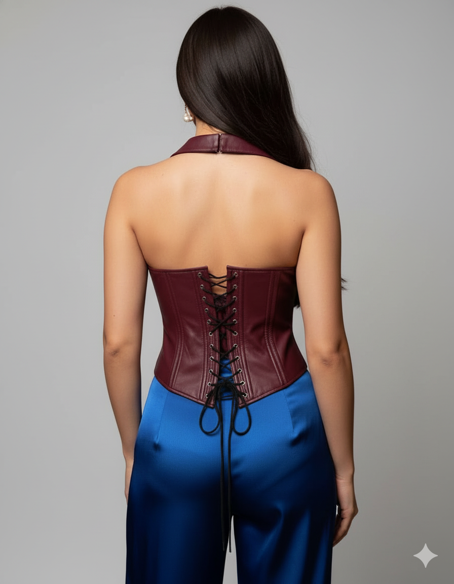 LEATHER WOMEN CORSET- 1 - Image 2