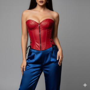 LEATHER WOMEN CORSET- 3