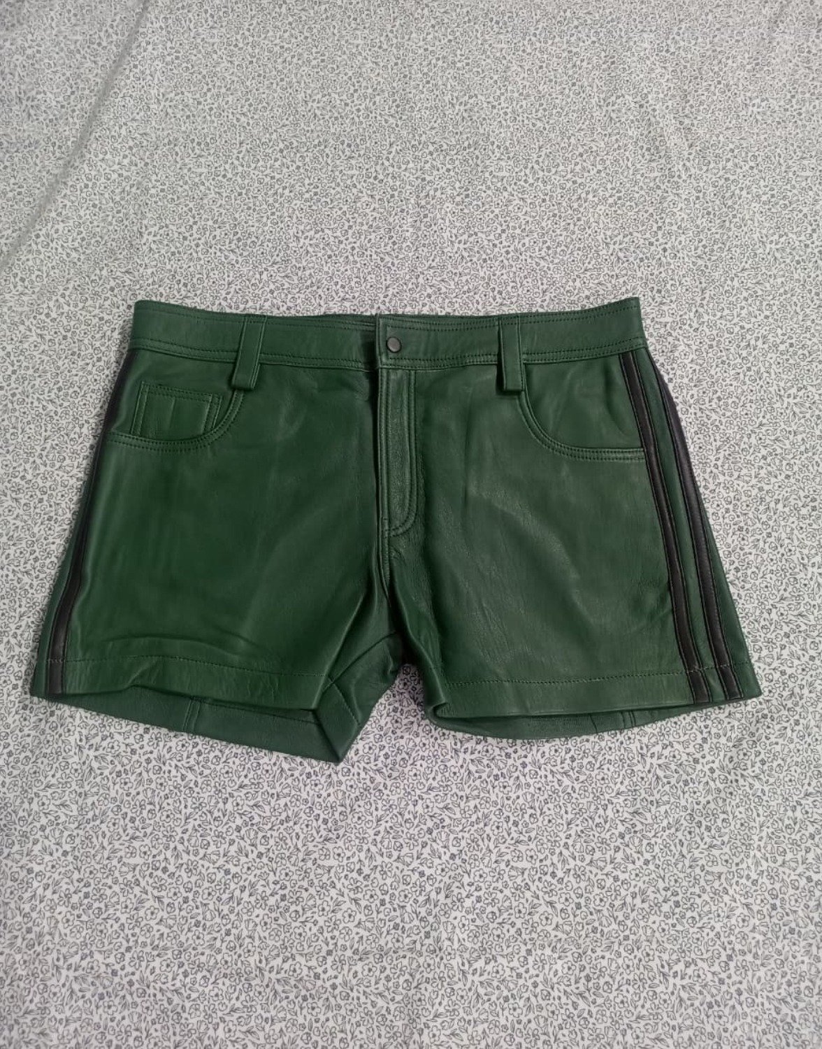 Leather Shorts Stock - Image 3