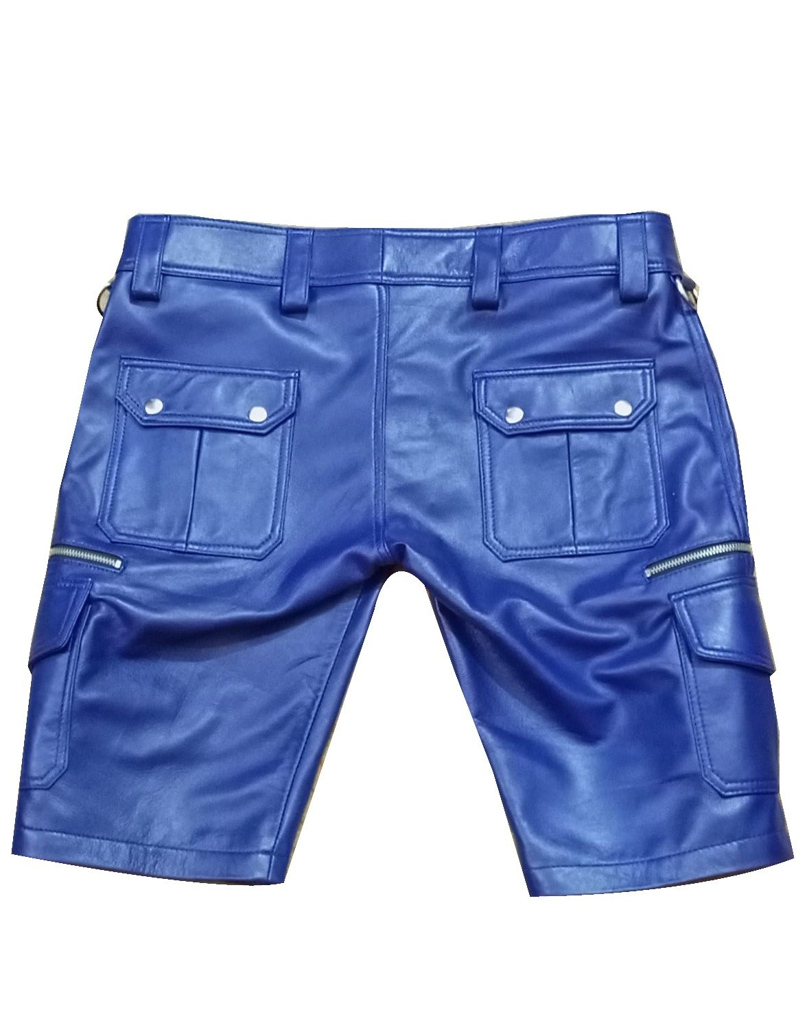 LEATHER CARGO SHORT - 18 - Image 4