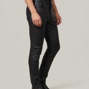LEATHER 501 PANT - 4