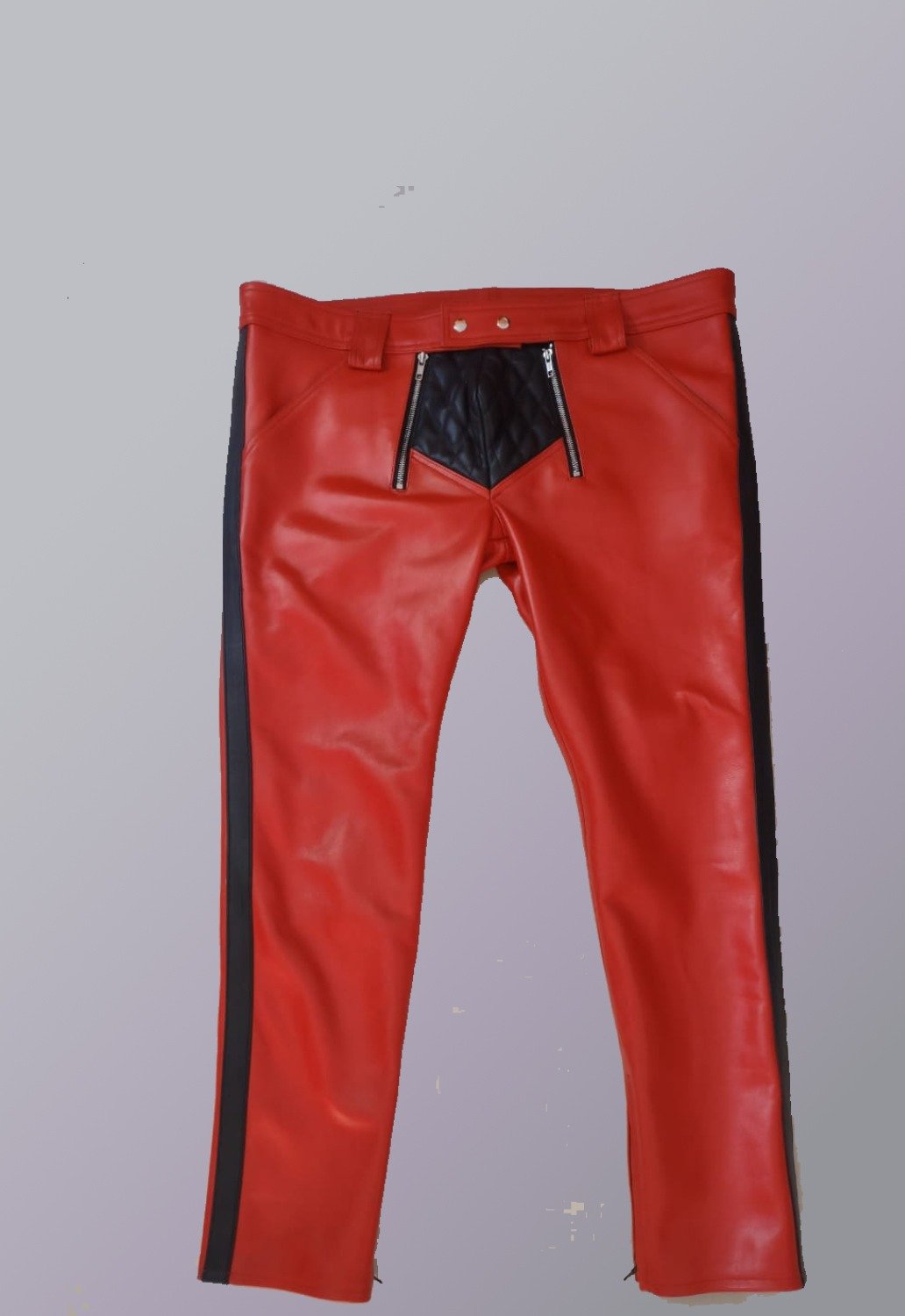 LEATHER QUILTED PANT - 2 - Image 3