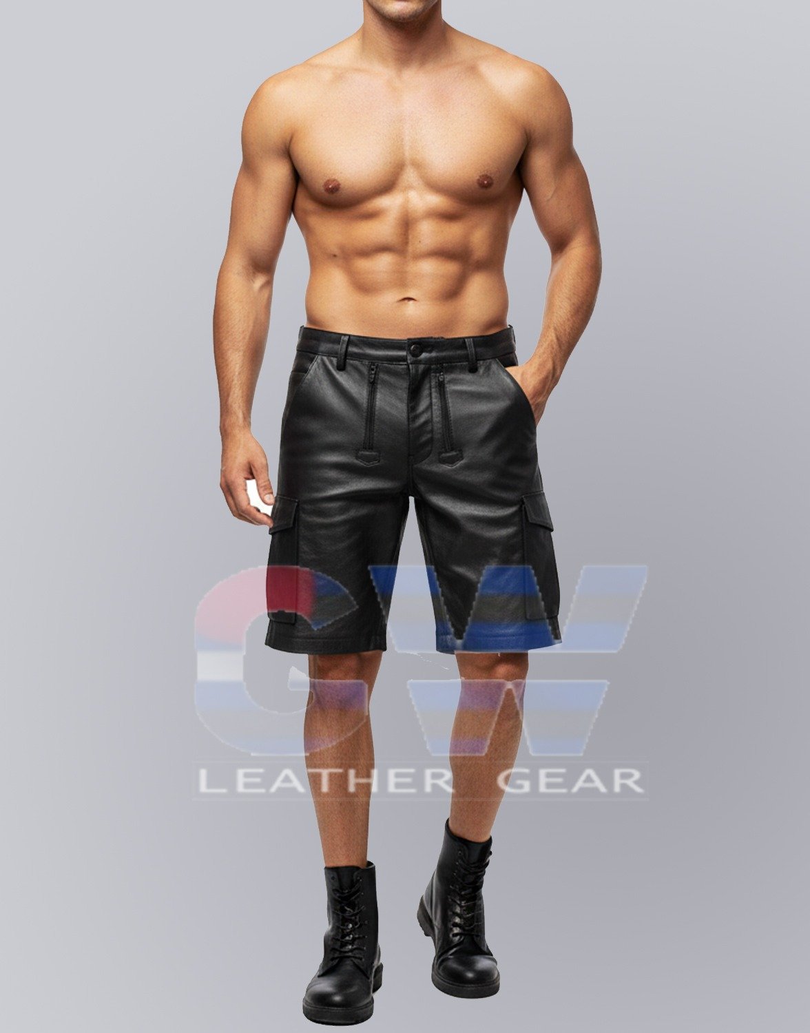 LEATHER SHORT - 20