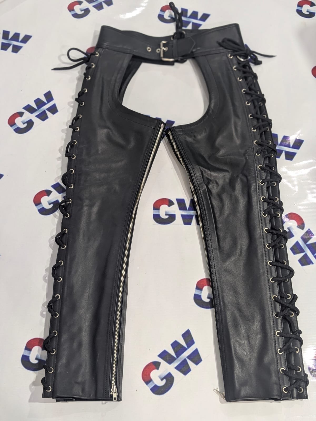 LEATHER CHAP WITH THONG GIFT