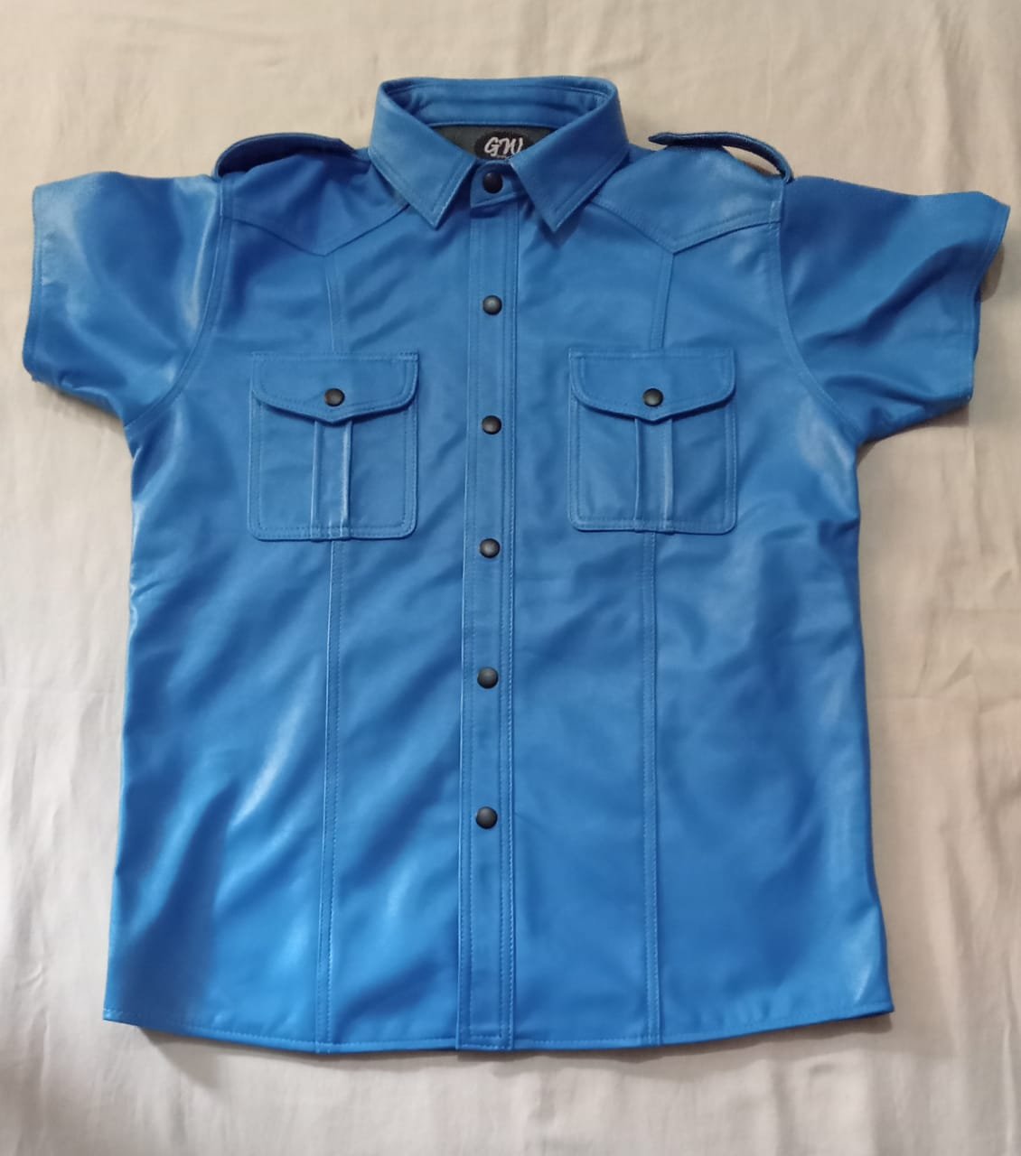 LEATHER POLICE-SHIRT # 13 - Image 4