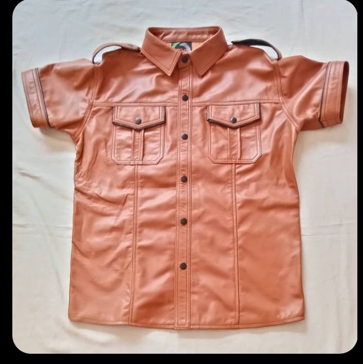 LEATHER POLICE-SHIRT # 13 - Image 5