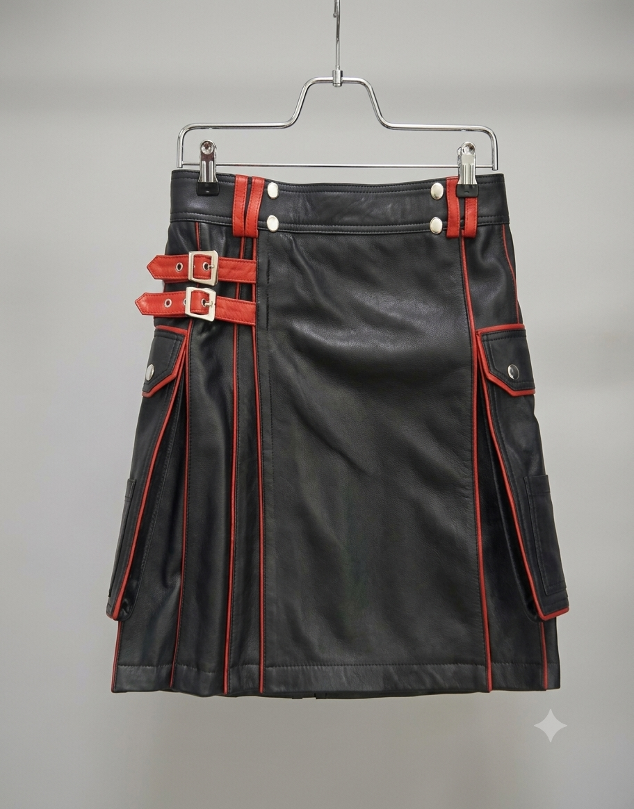 LEATHER MAN KILT - 7