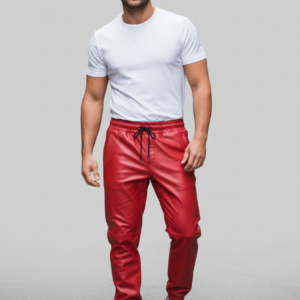 LEATHER TROUSERS - 25
