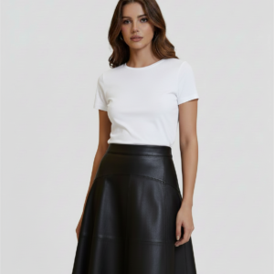LEATHER SKIRT- 5