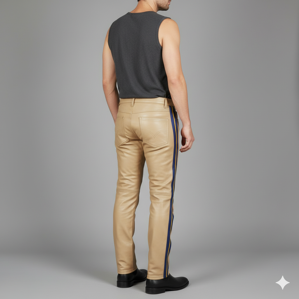 LEATHER CHP PANT - 28 - Image 2