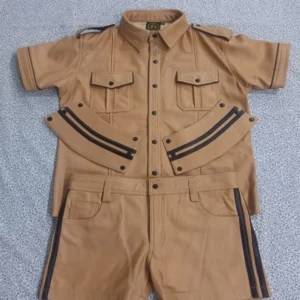 LEATHER CHP SUIT - 8
