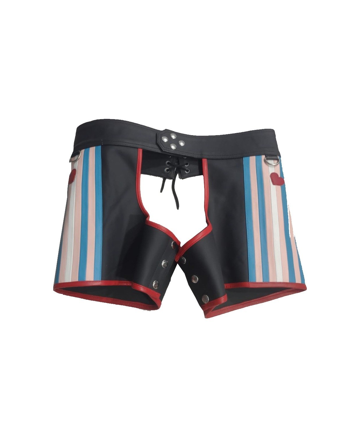 LEATHER SHORT CHAPS - Image 5