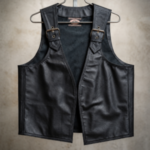 LEATHER VEST- 8