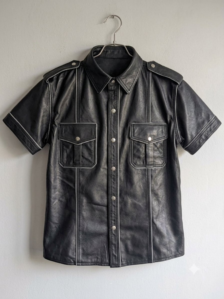 MEN REFLECTED PIPING SHIRT - 22