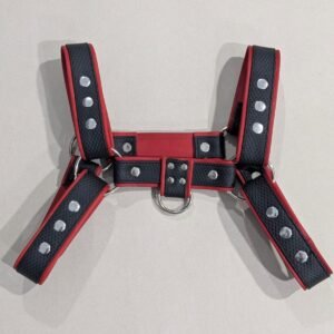 EMBOSSED LEATHER HARNESS - 28